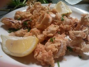 Fried Calamari Cafe Italia