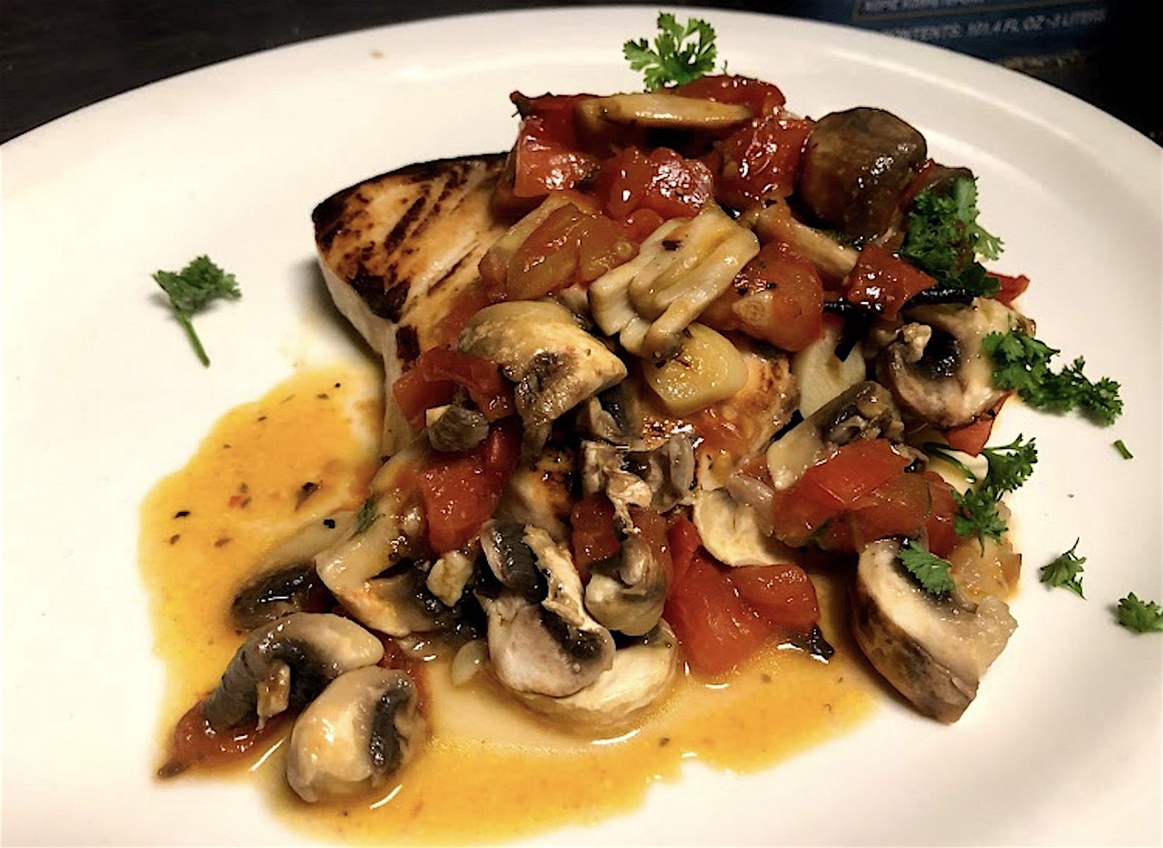 Best Swordfish in Fort Lauderdale Cafe Italia Restaurant